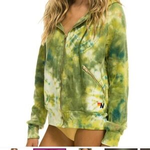 Aviator Nation Size L(Unisex). Some pulling from washing it. Worn a few times